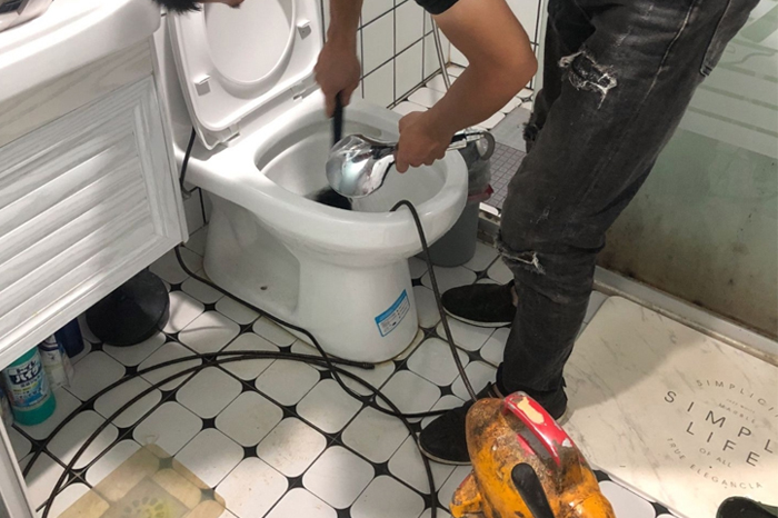 龙沙疏通下水道