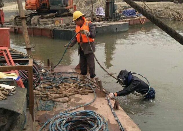龙沙潜水封堵打捞